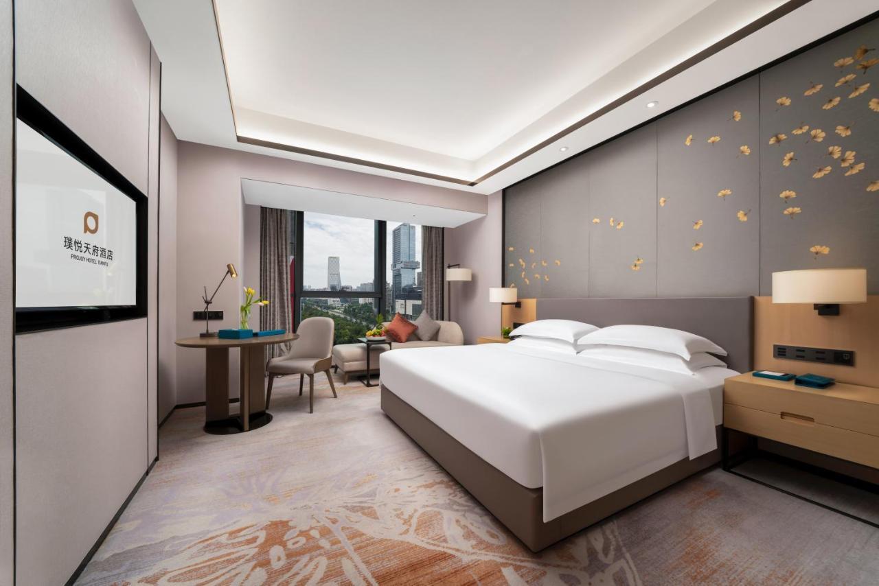 Projoy Hotel Tianfu Chengdu Zewnętrze zdjęcie