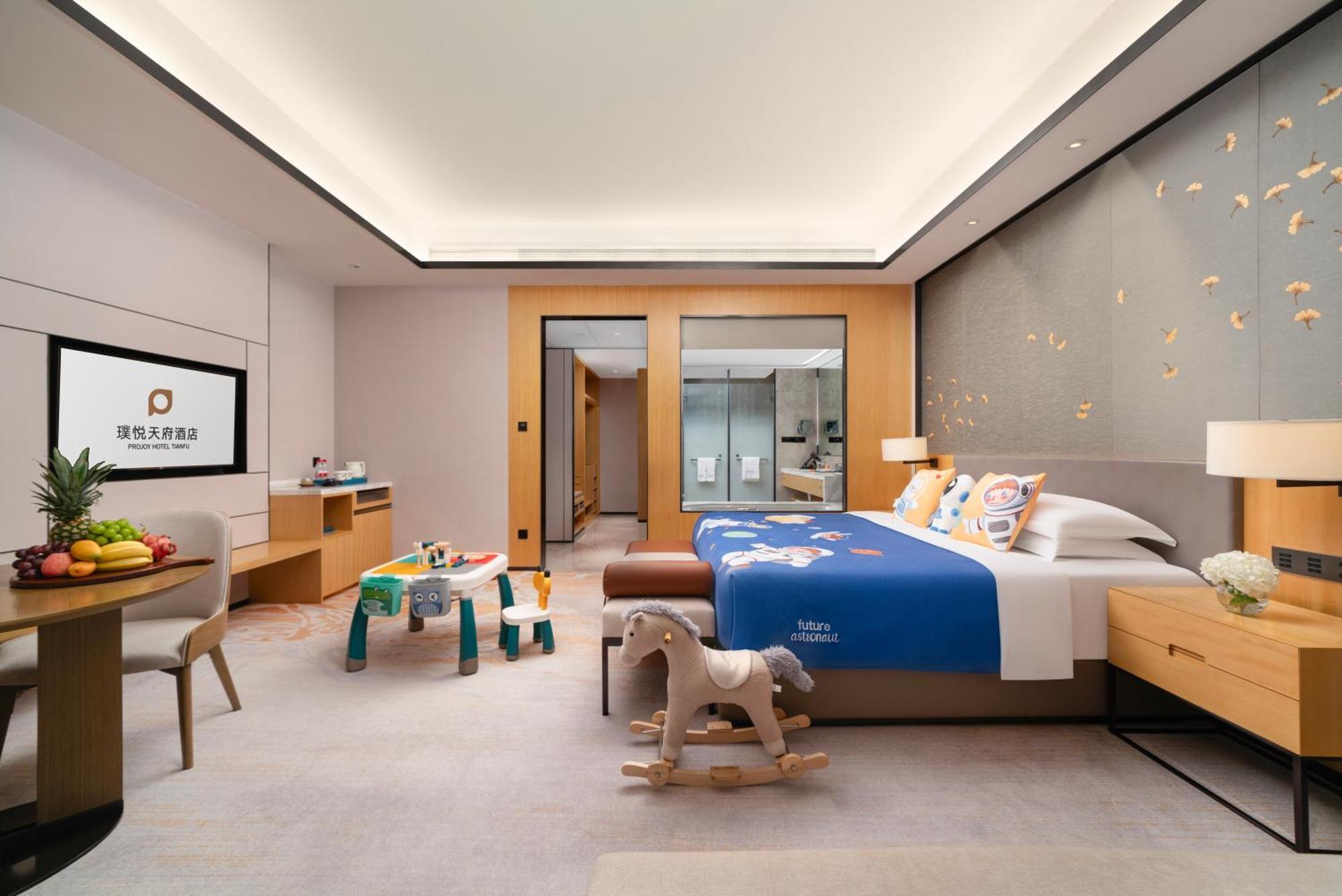 Projoy Hotel Tianfu Chengdu Zewnętrze zdjęcie