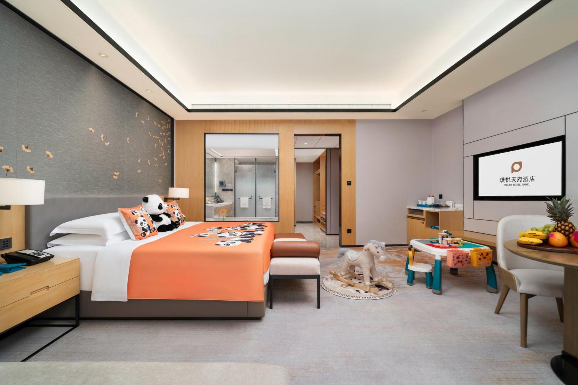 Projoy Hotel Tianfu Chengdu Zewnętrze zdjęcie